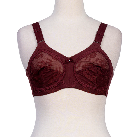 Dourine League Bra - Maroon 004